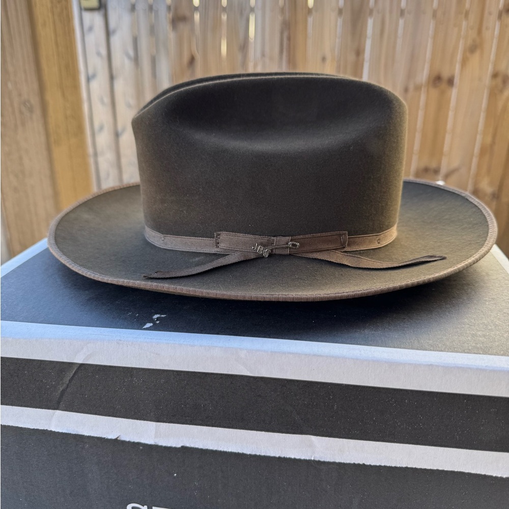 Stetson Royal Deluxe Sage Open Road Hat size 7 1/8
